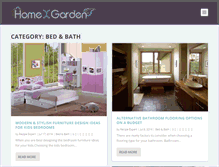 Tablet Screenshot of bed-bath.homexgarden.com